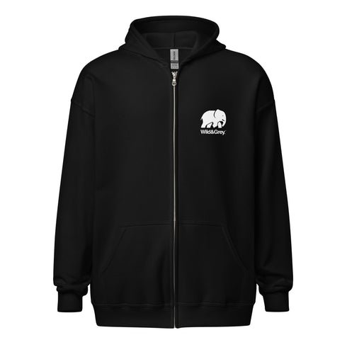 Elephant Stars - Full Zip Womens Hoodie
